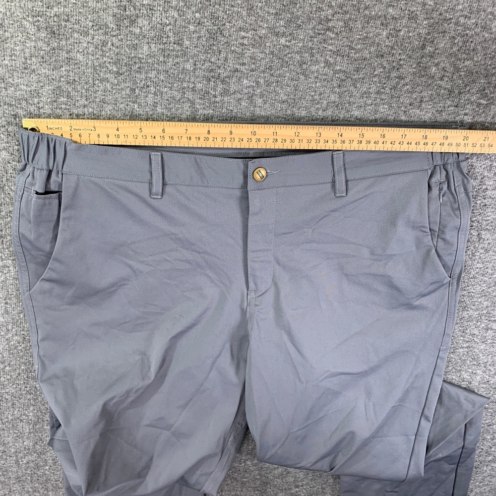 Barbell Apparel Pants Men 40x32 Gray Performance Stretch Athletic Modern - Picture 5 of 12